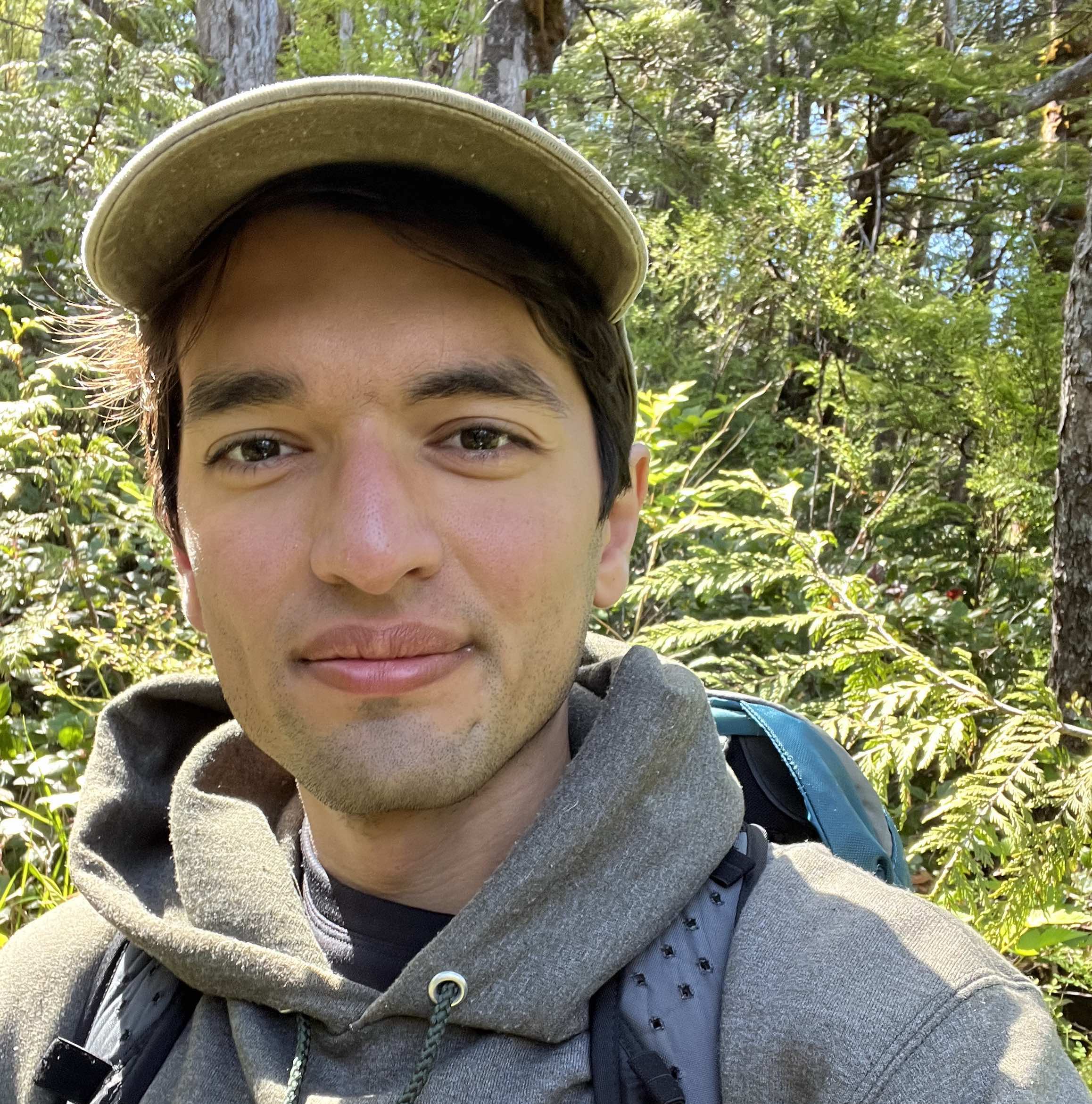 Photo of Shayan in a hike